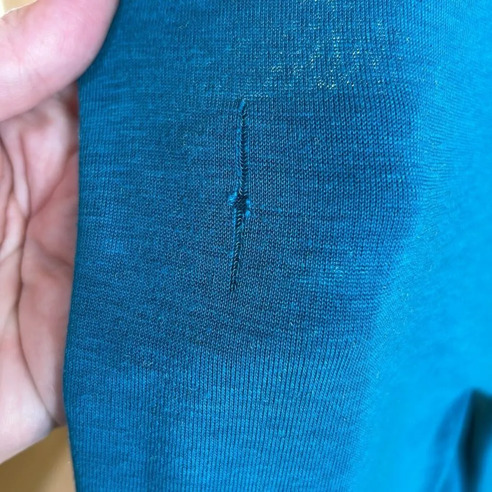 REI Teal Base Layer Leggings Size Small Blue - Image 6