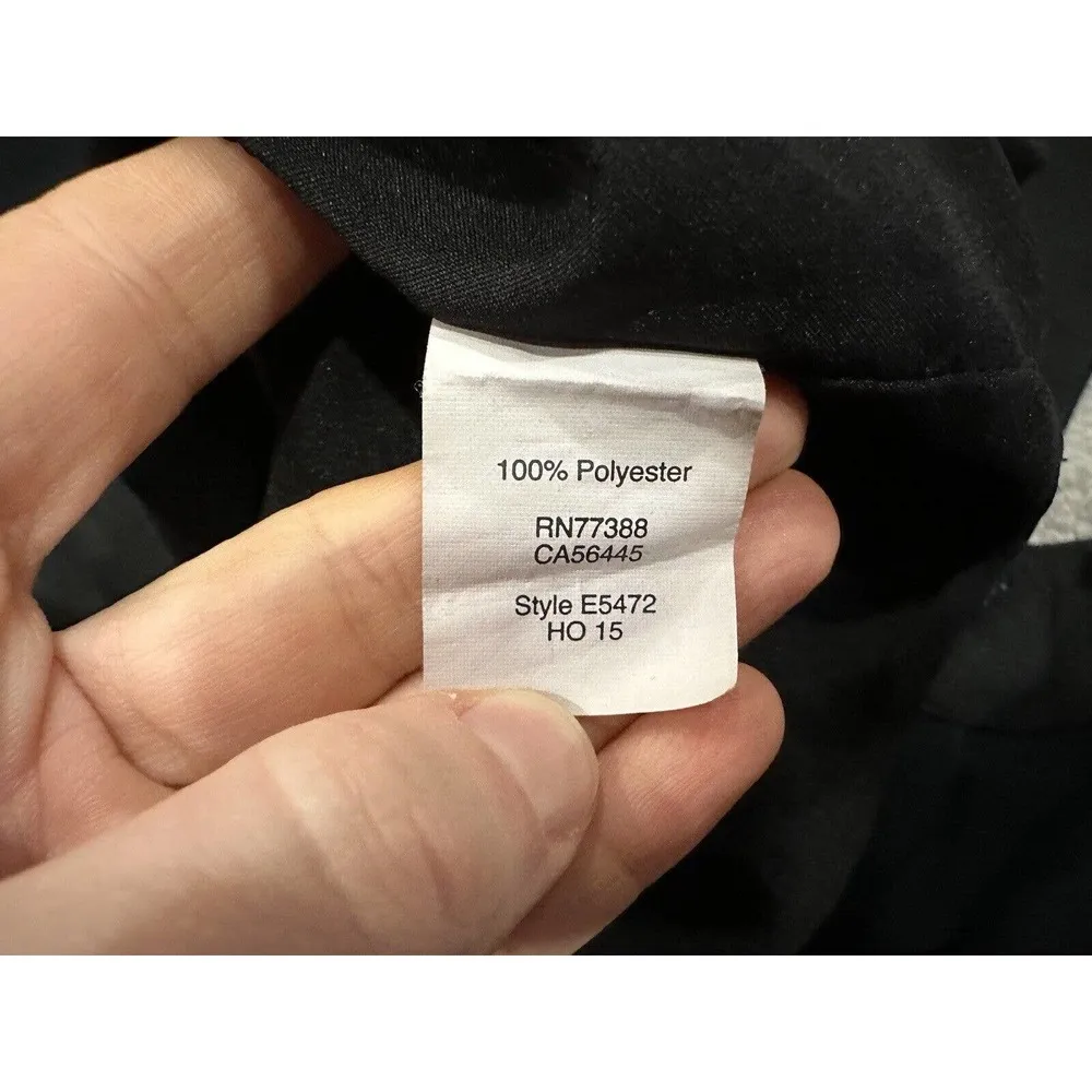 Madewell  E5472 Black Sleeveless Dress Size 0 - Image 6