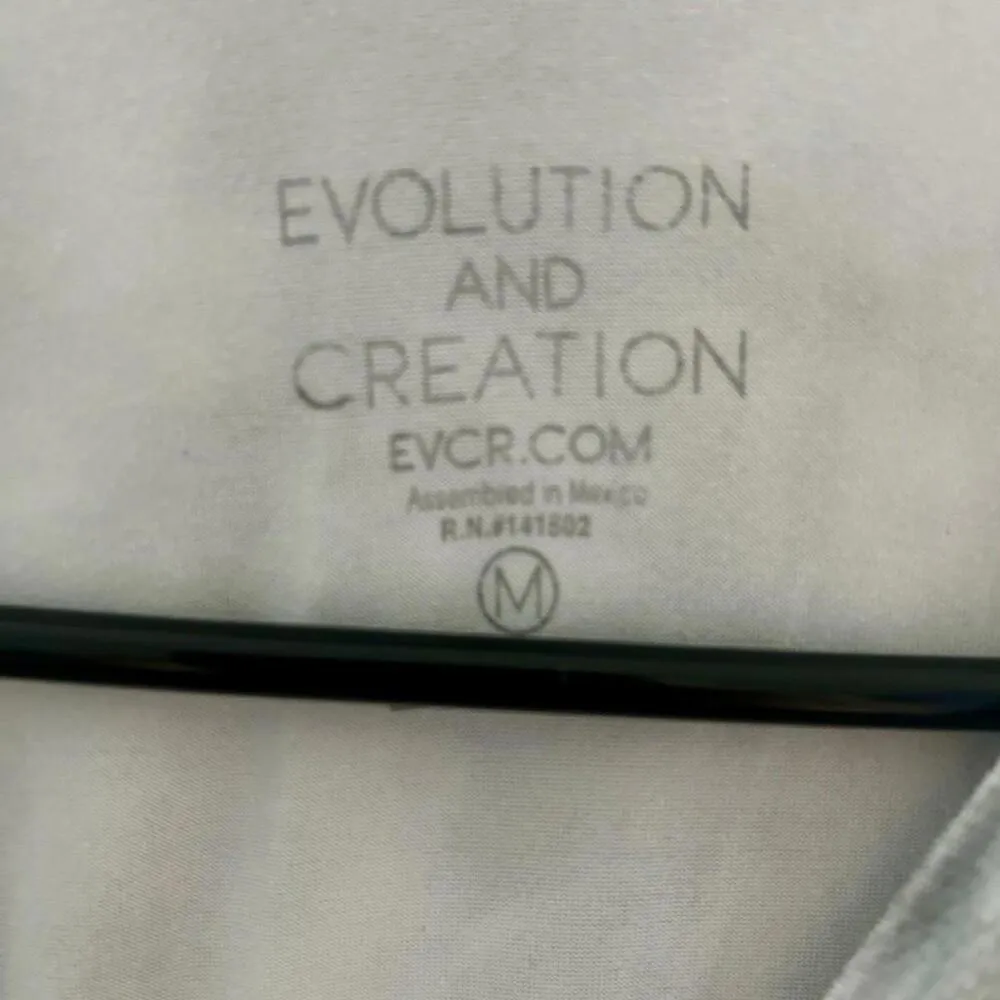Evolution and Creation Women’s Athletic Tank In Marble Gray Pattern Size Medium - Image 3