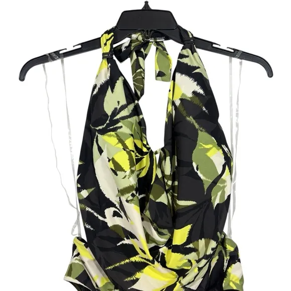 Bar lII Women's Desert Palm Cowl Neck One-Piece Swimsuit M‎ - Image 4