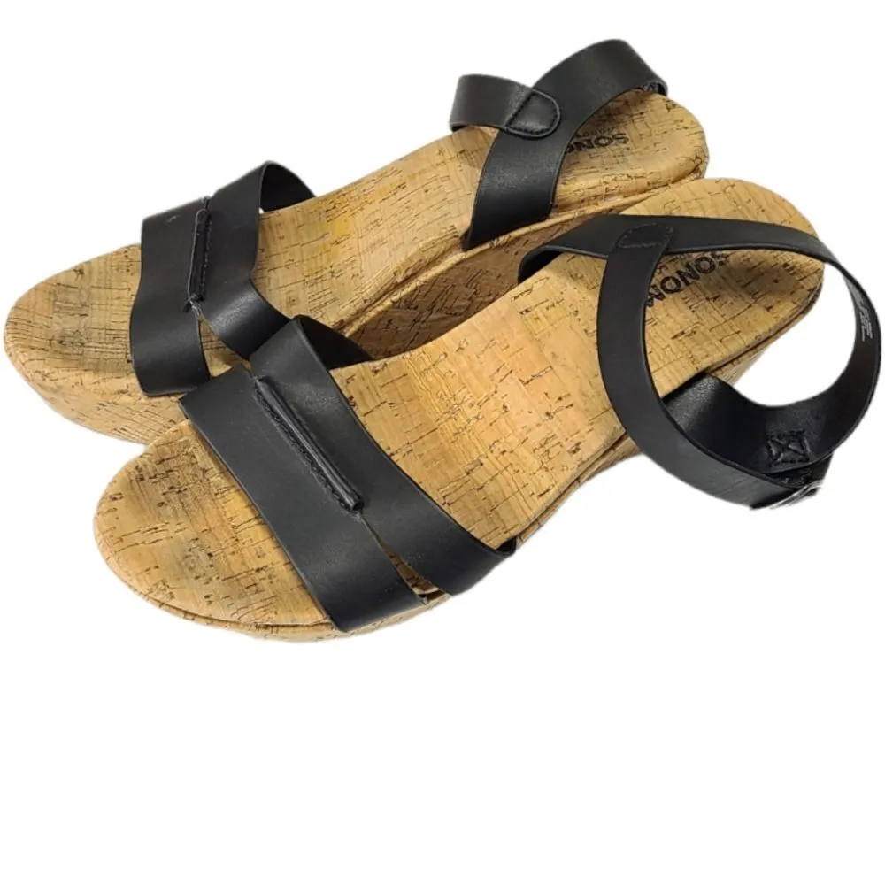 Sonoma Women's Wedges Sandals Size 7 - Image 2