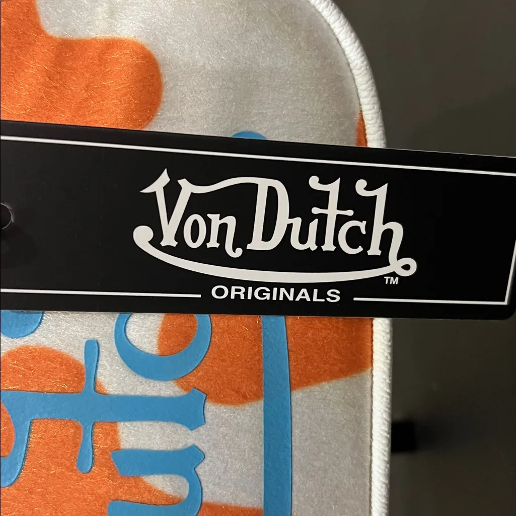 Von Dutch | “Orange Cow” Shoulder Bag & Removable Iconic Wrench Charm - Image 2