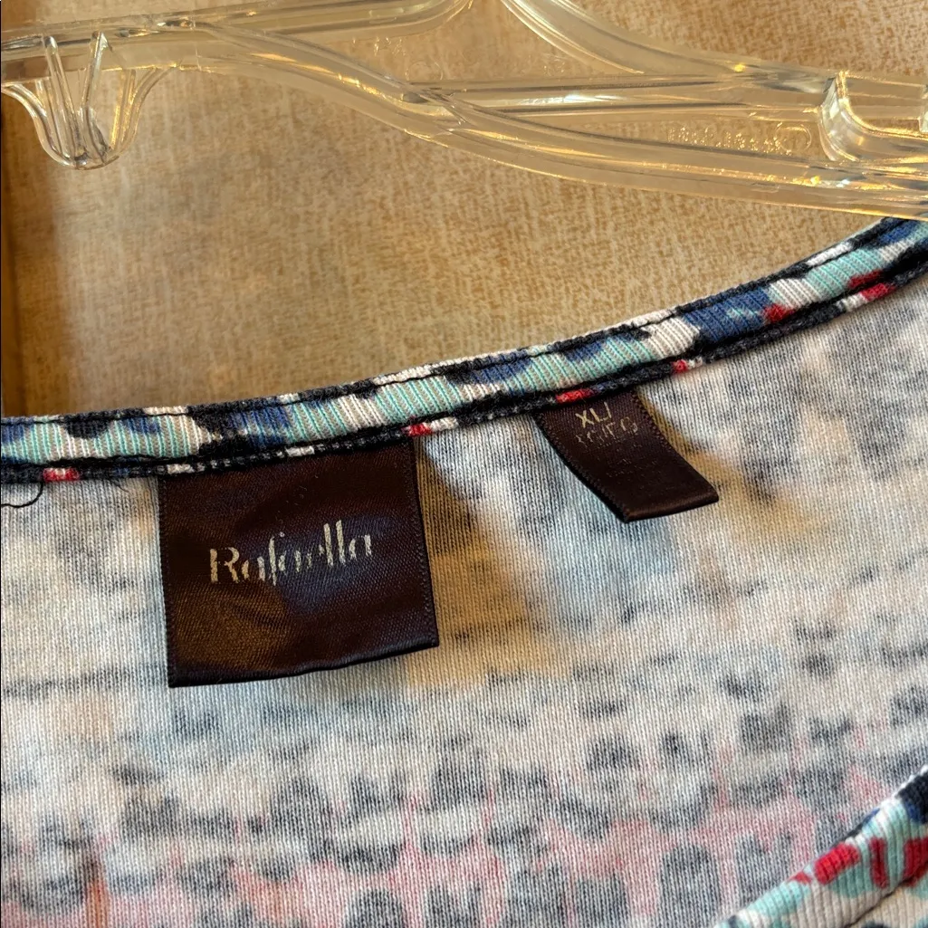 Rafaella Multicolor Patterned Tank Top xl - Image 3
