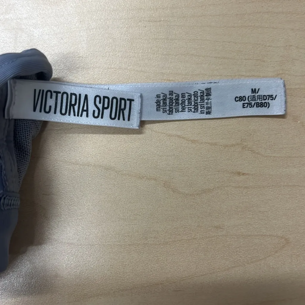 Victoria Sport Gray Women's Sports Bra.  Size M - Image 3