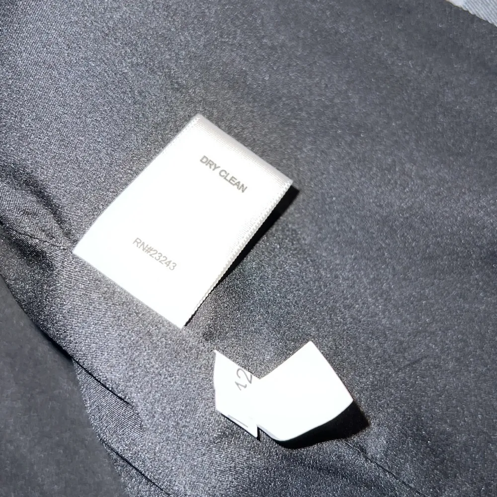 NY&C size 10 one button blazer plaid print shoulder pads 3 buttons on arm NWT Purple - Image 7