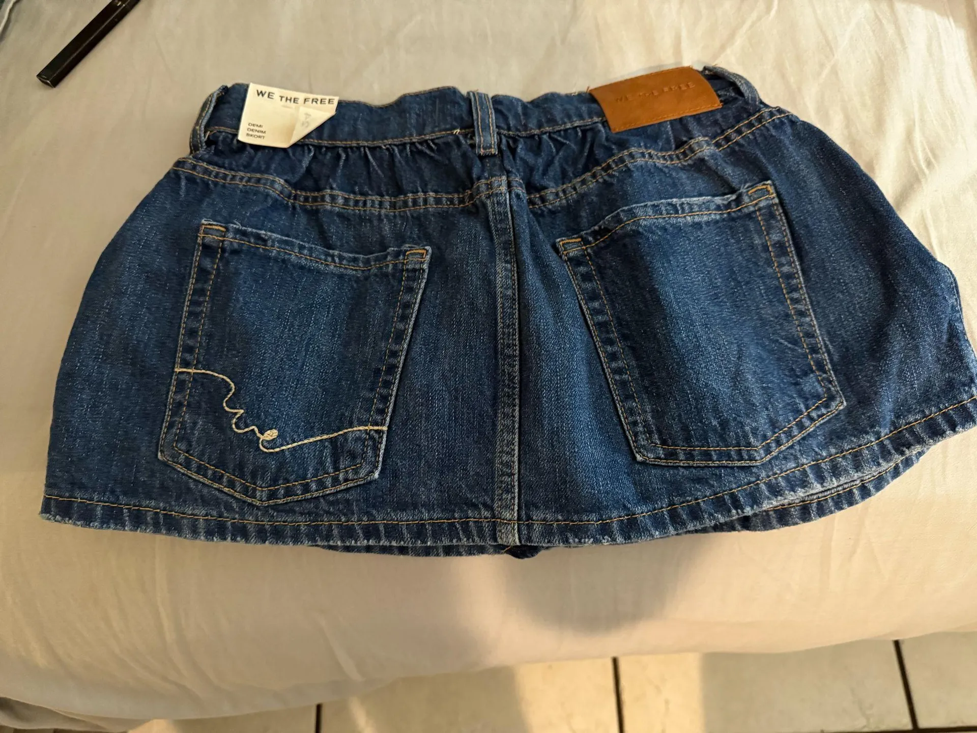 We The Free Denim Skort  - Image 4