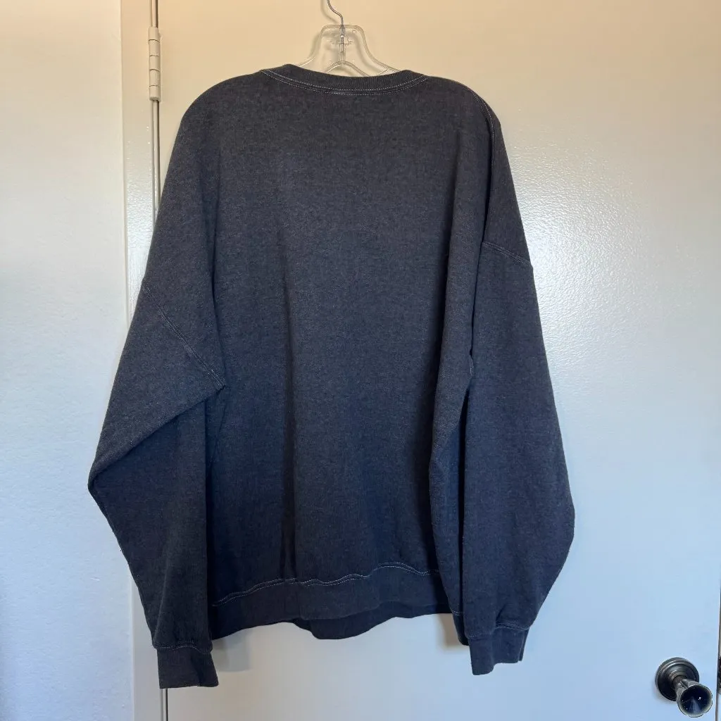 Nirvana Oversized Crewneck Long Sleeve Sweatshirt Size Small/Medium - Image 4