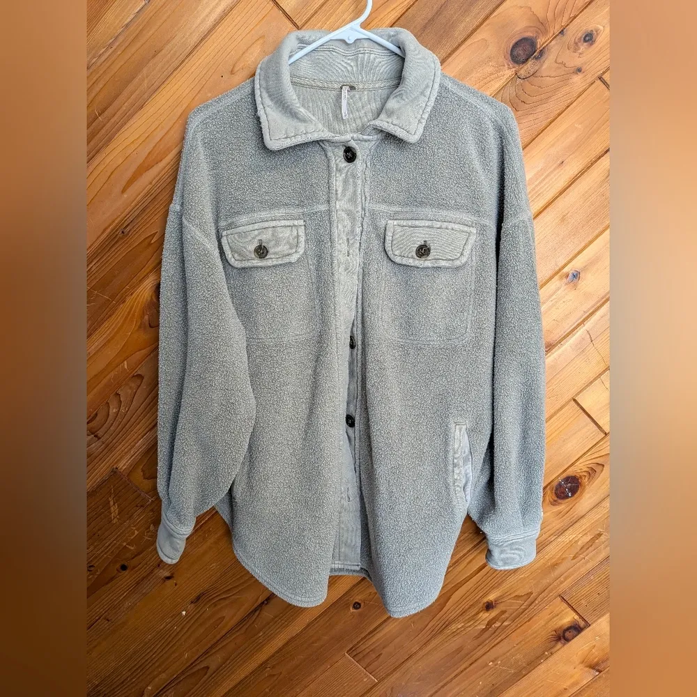 Free People Women's Ruby Jacket Size XS Oversized - Image 2