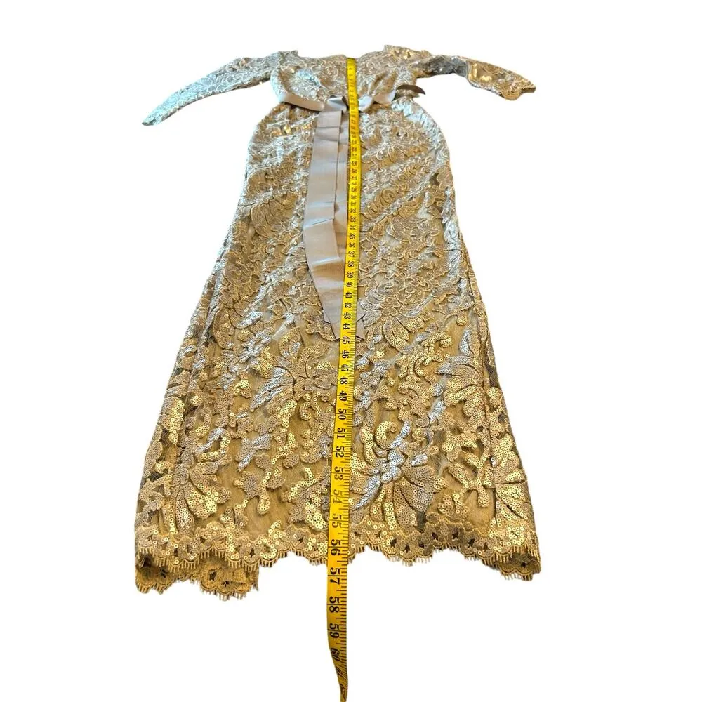 Waverly Sequin Embroidered Gown - Size 2 - Image 16