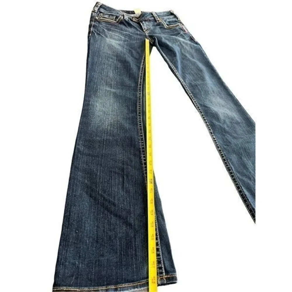 Silver jeans Co boots cut jeans size 28 - Image 2