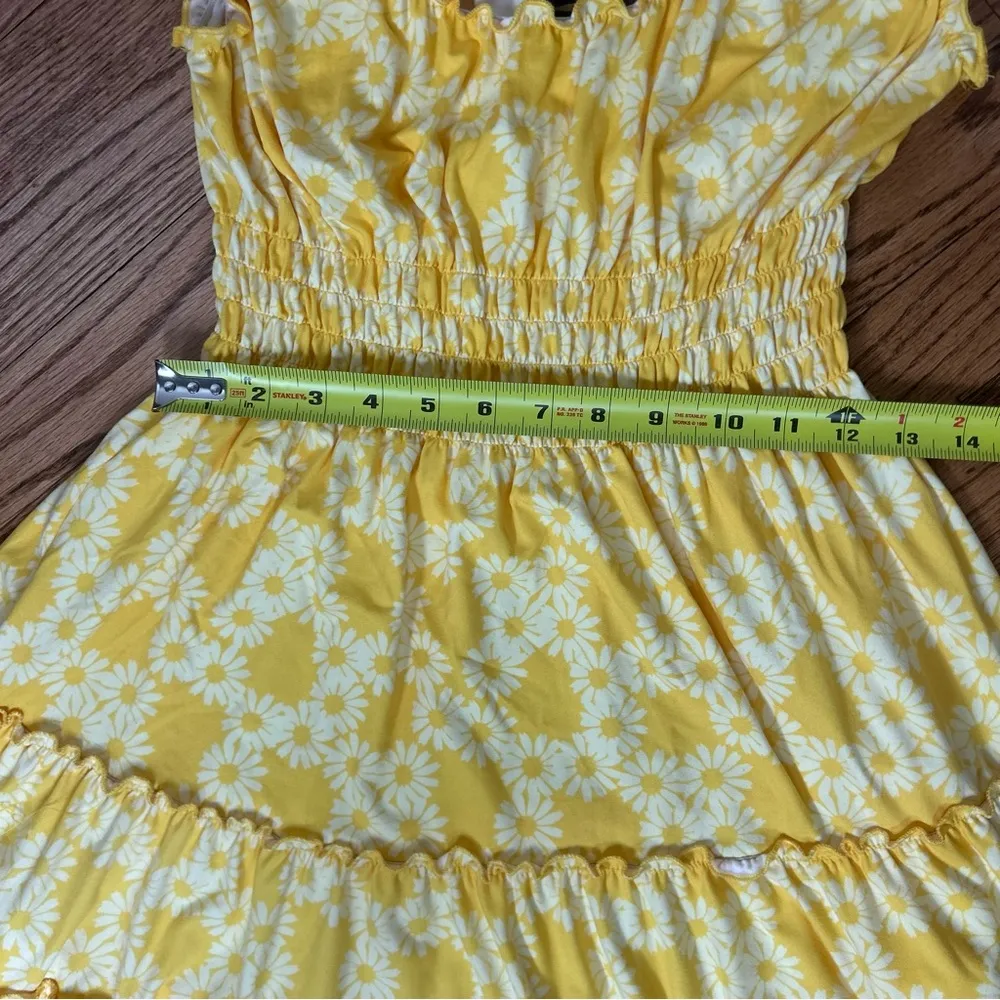 Urban Outfitters | Lizzy Floral Smocked Mini Dress In Yellow Multi Size M - Image 9