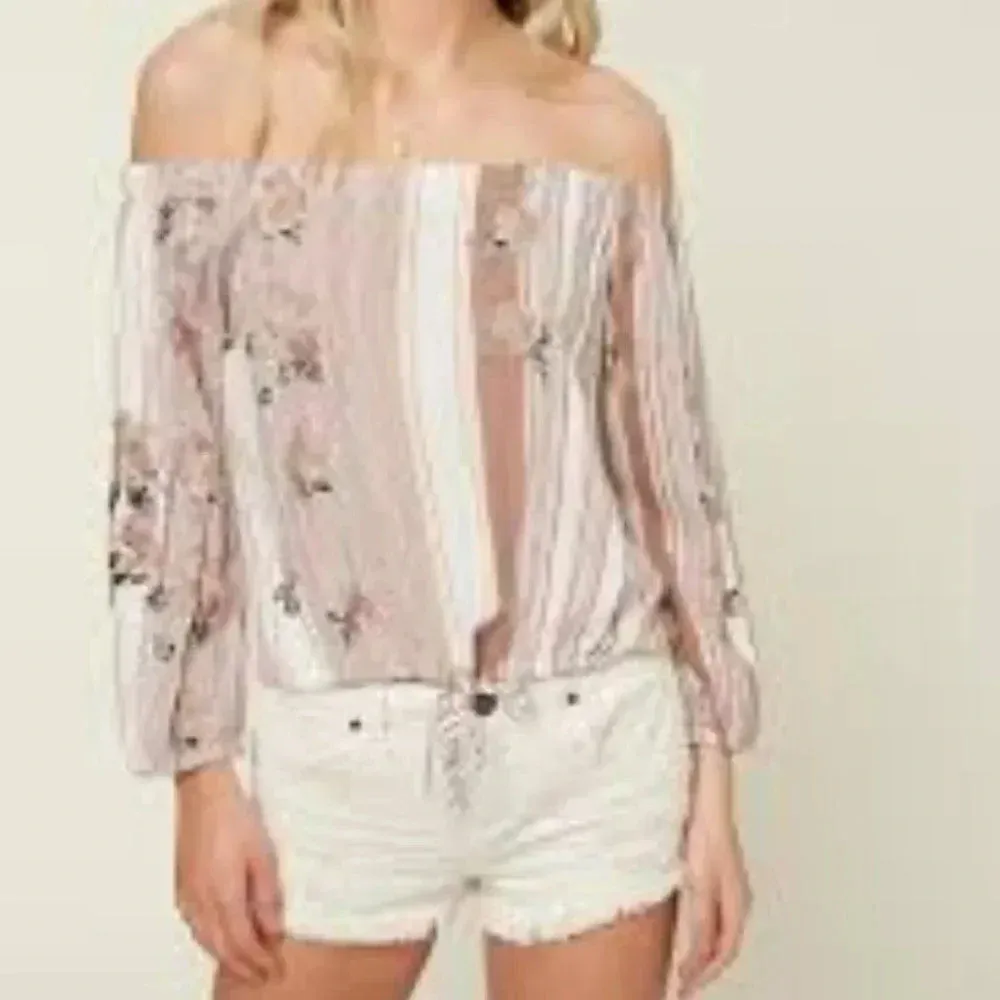 O'Neill Womens Adalyn Multi Colored L/S Top Size Large‎ - Image 5