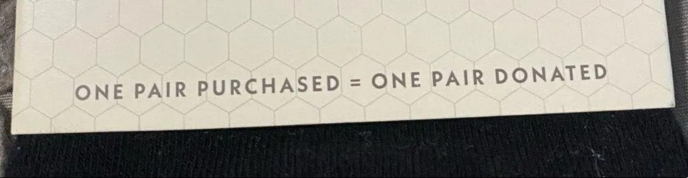 Bombas Black Lightweight Crew Socks Size Large - Image 2