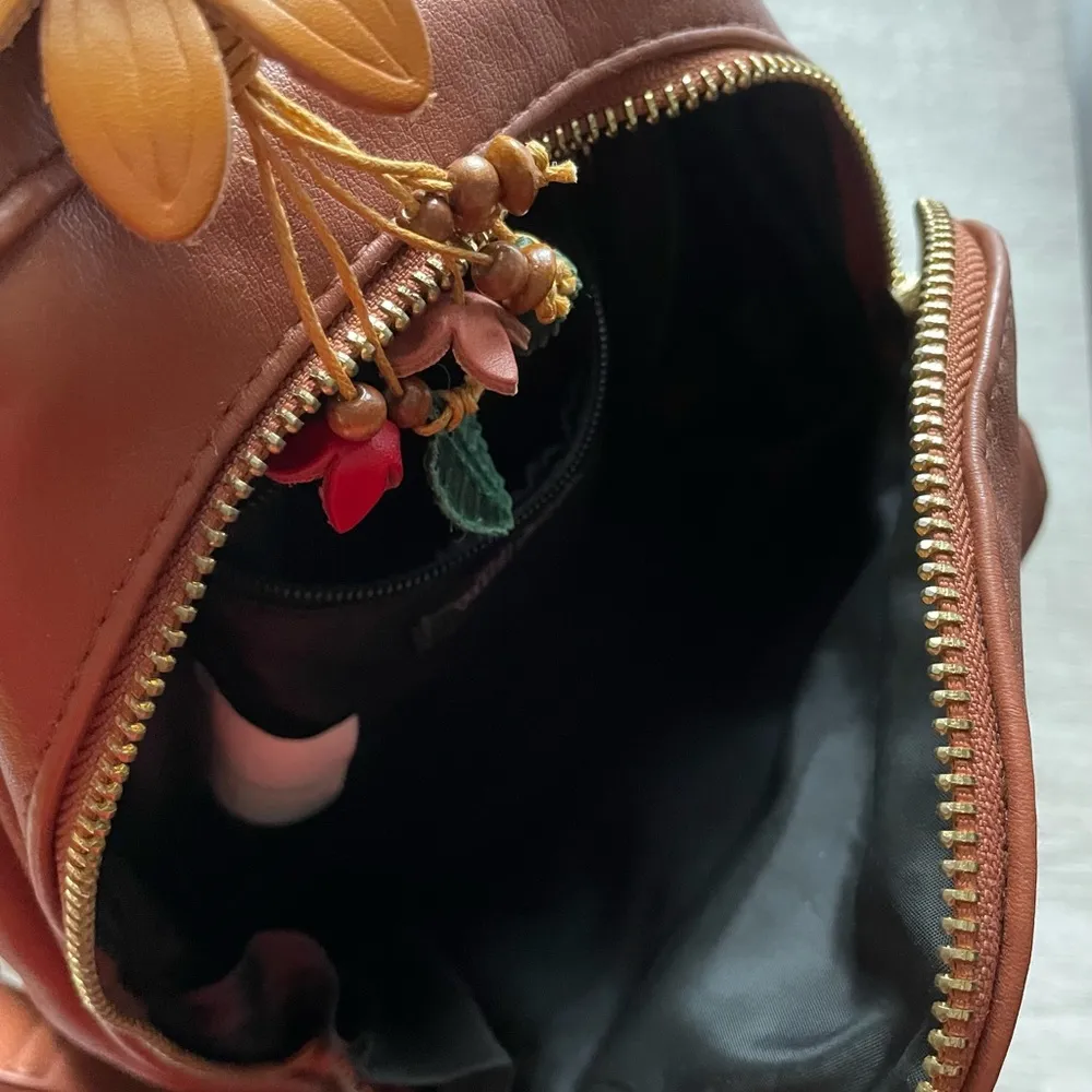 Pleather Brown Crossbody bag - Image 4