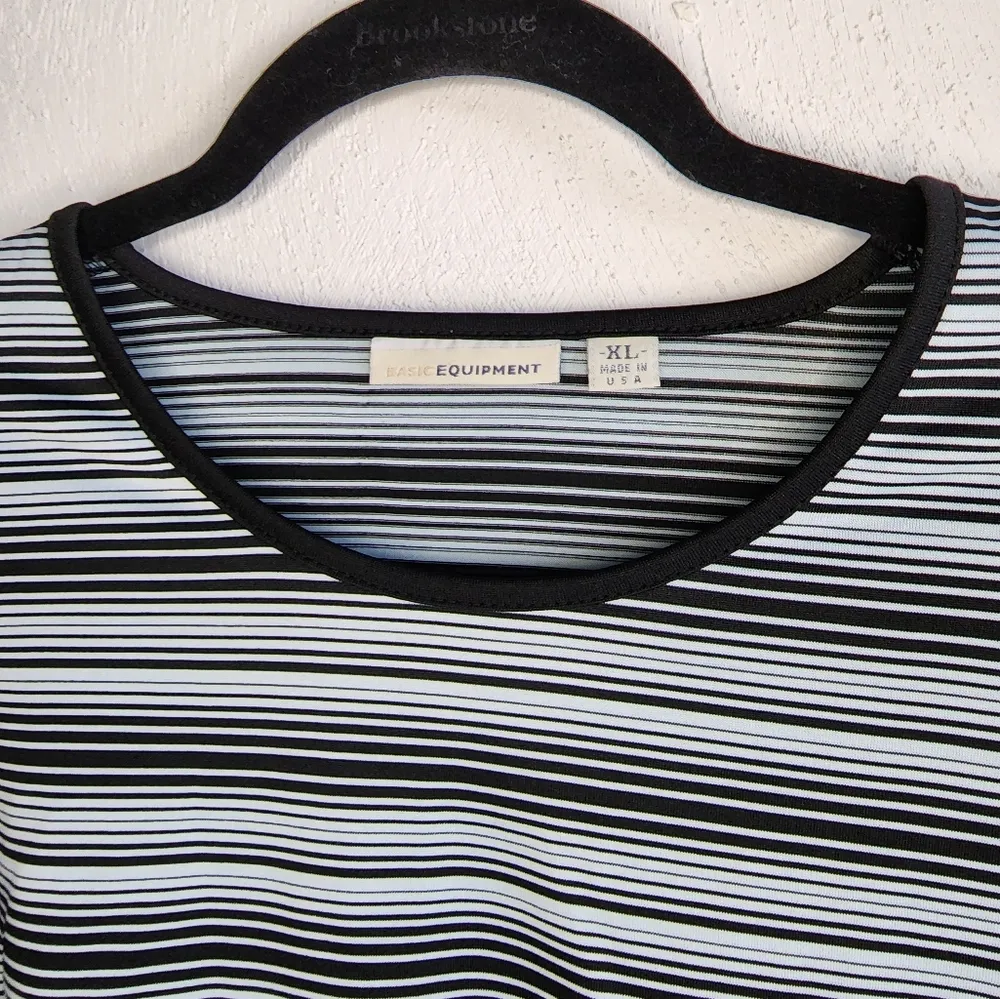 Basic equipment long sleeve stripe top size xl - Image 2
