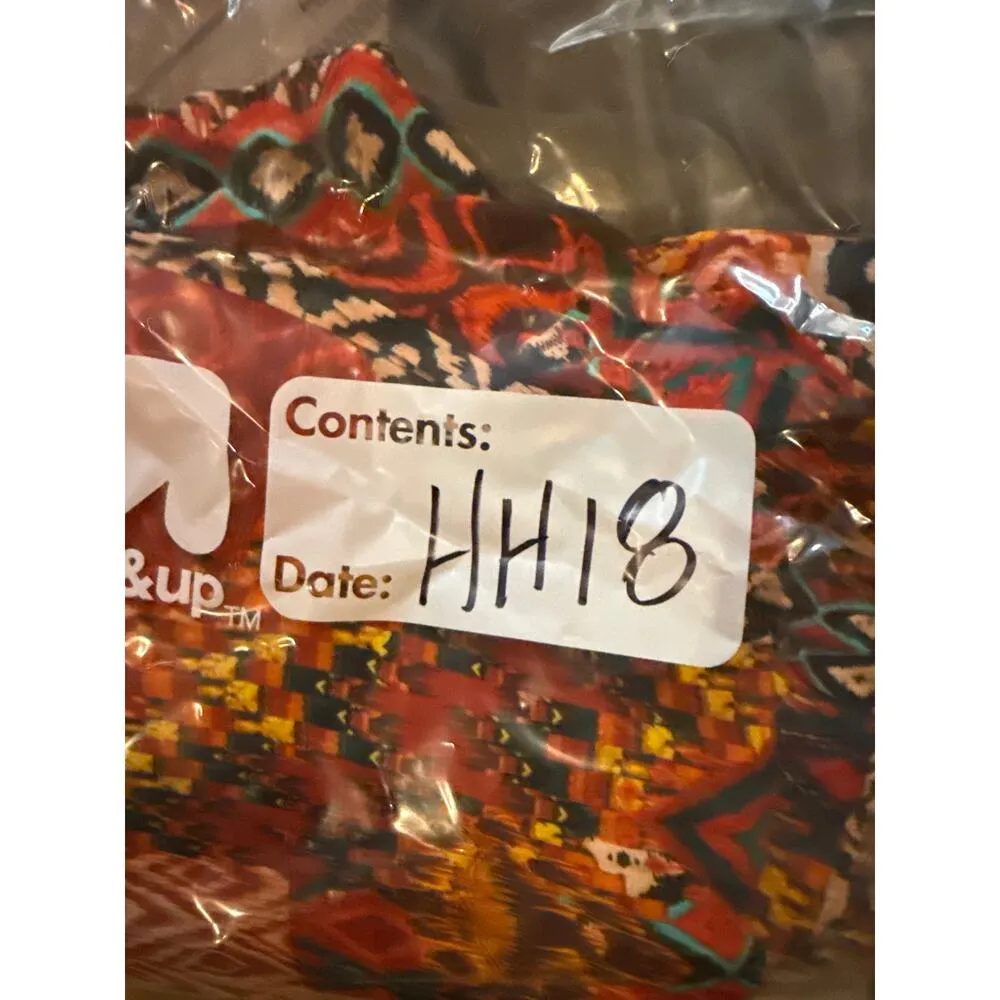 NWT Torrid Pull On Wide Leg Stretch Challis Smocked Waist Pants Red Women 2XL - Image 13