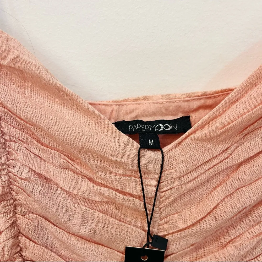 NWT Paper Moon Women’s blush Pink Dress size medium - Image 2