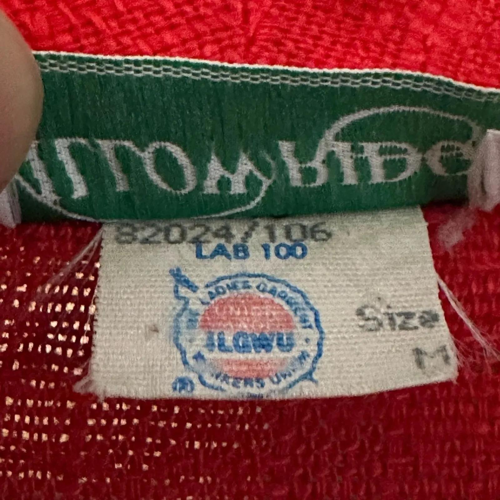 Vintage 80’s Willow Ridge Cherry Red Summer Blazer Size M - Image 4