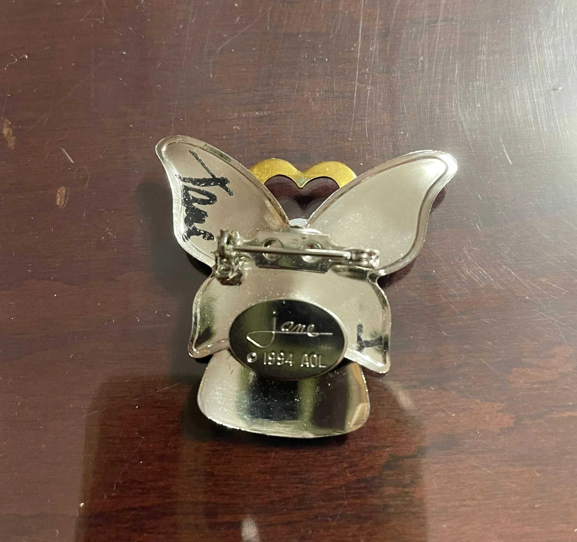 Jane Davis Angel Of Love Brooch Pin - Image 3