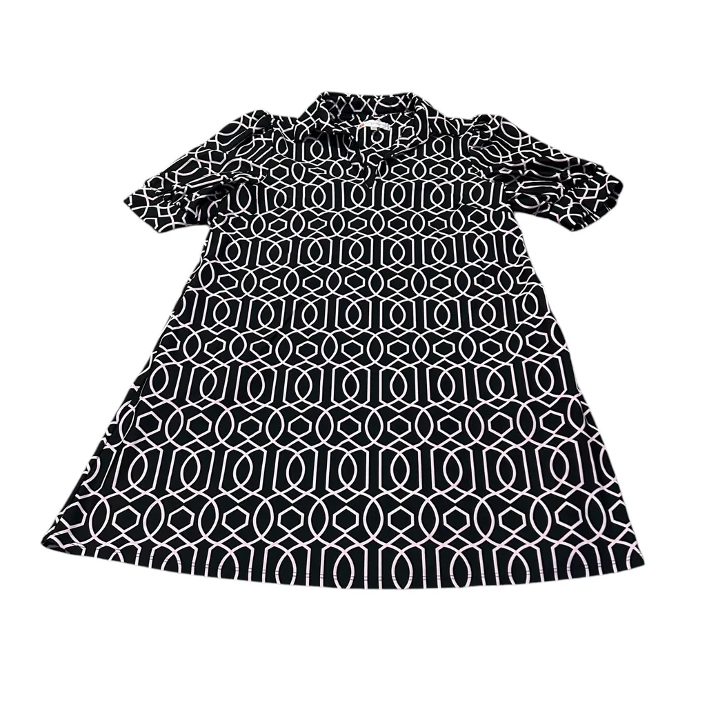 JUDE CONNALLY Emerson dress in garden gate flamingo Black - Image 2