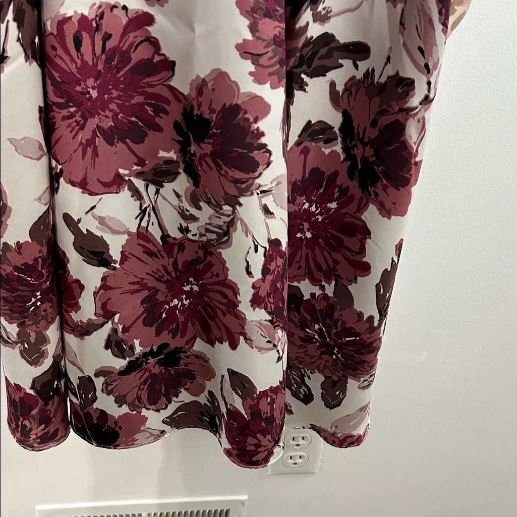 SL Fashions NWT Floral Chiffon Dress – Size 14 - Image 4