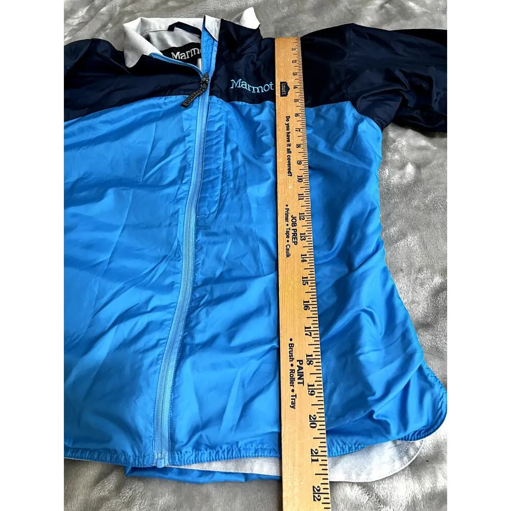 Marmot women's size medium  windbreaker two toned zip front light weight - Image 9