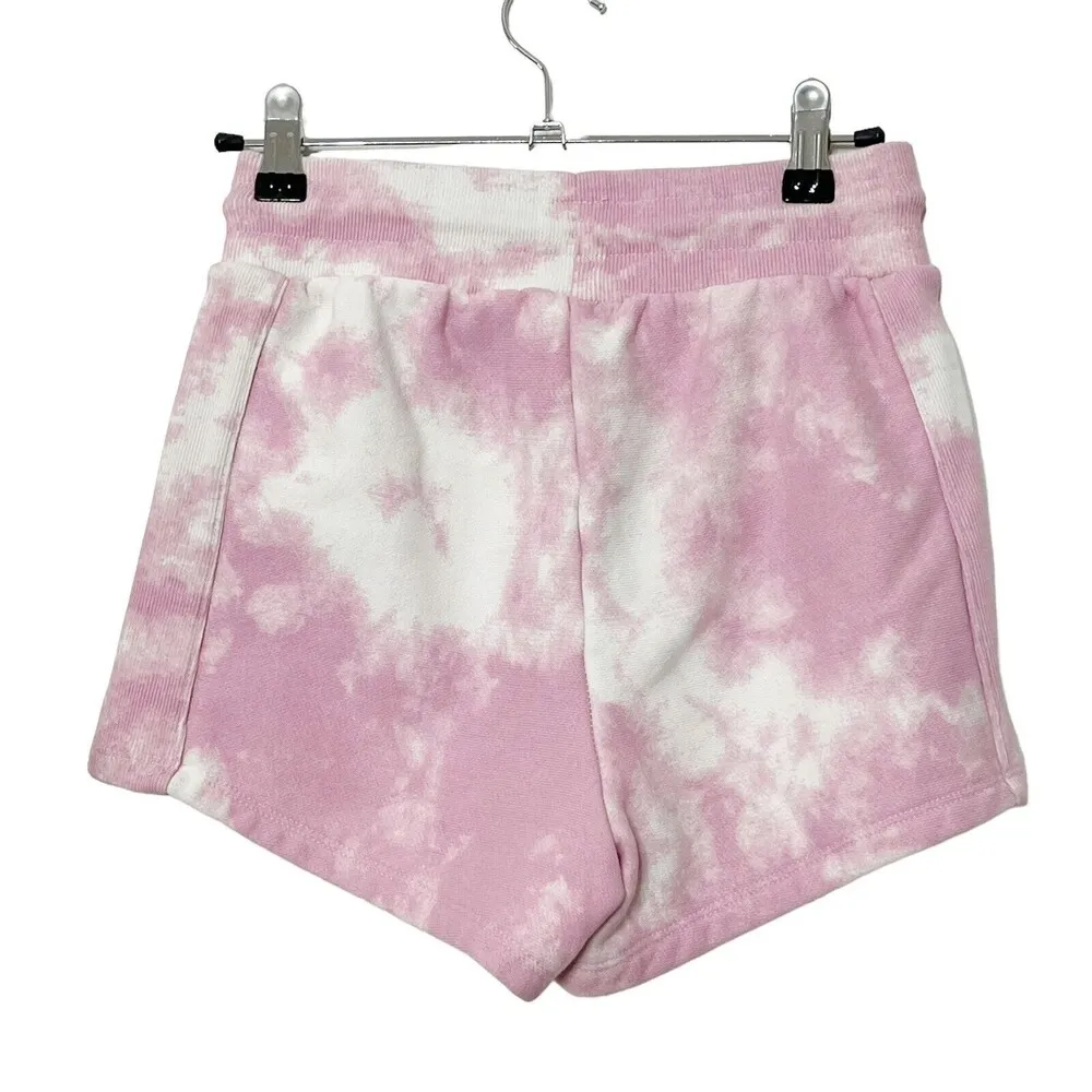 Champion Reverse Weave Pink Tie-Dye Shorts Urban Outfitters UO Exclusive XS - Image 7