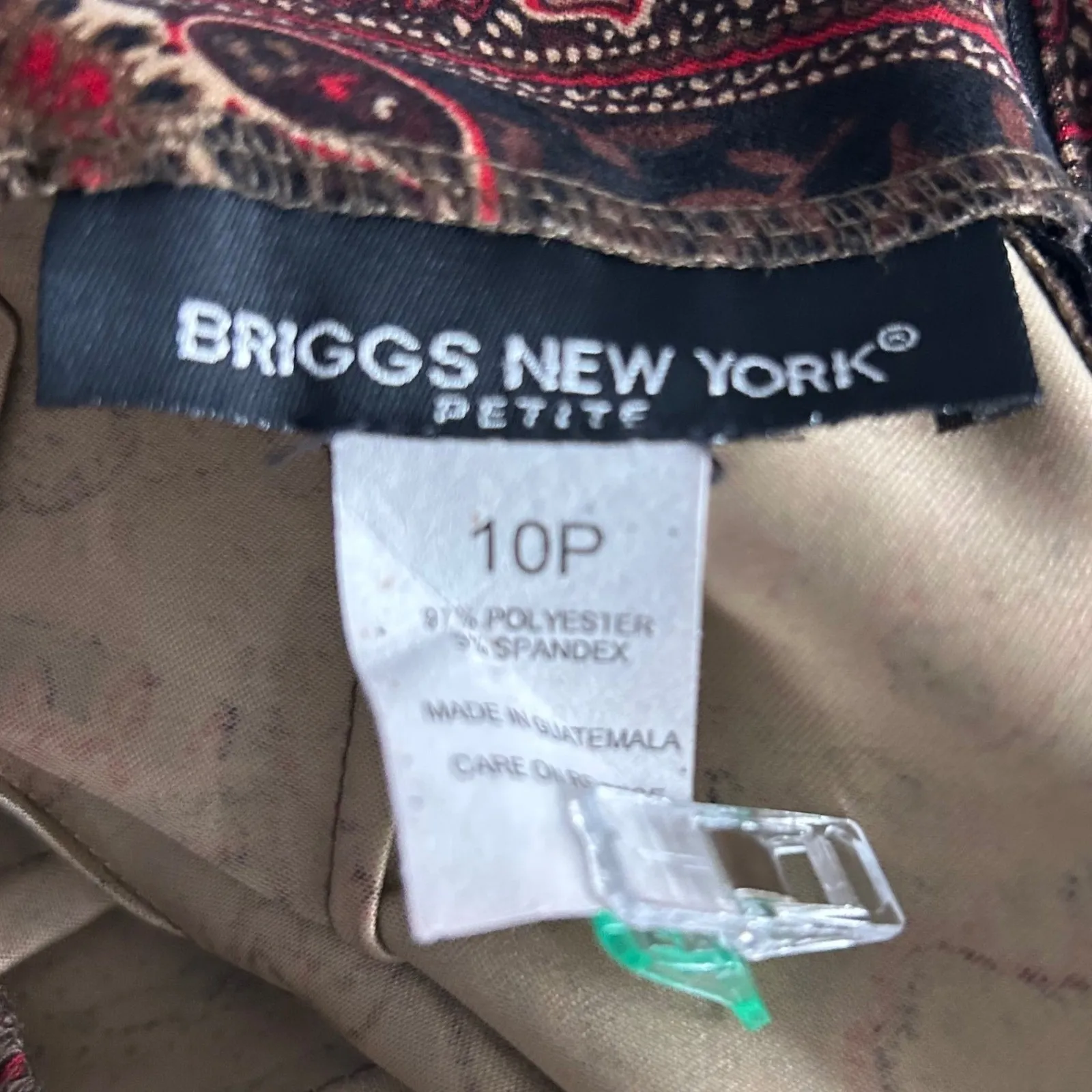 Y2K Whimsigoth Maxi Pencil Skirt Brown Red 10P - Image 5