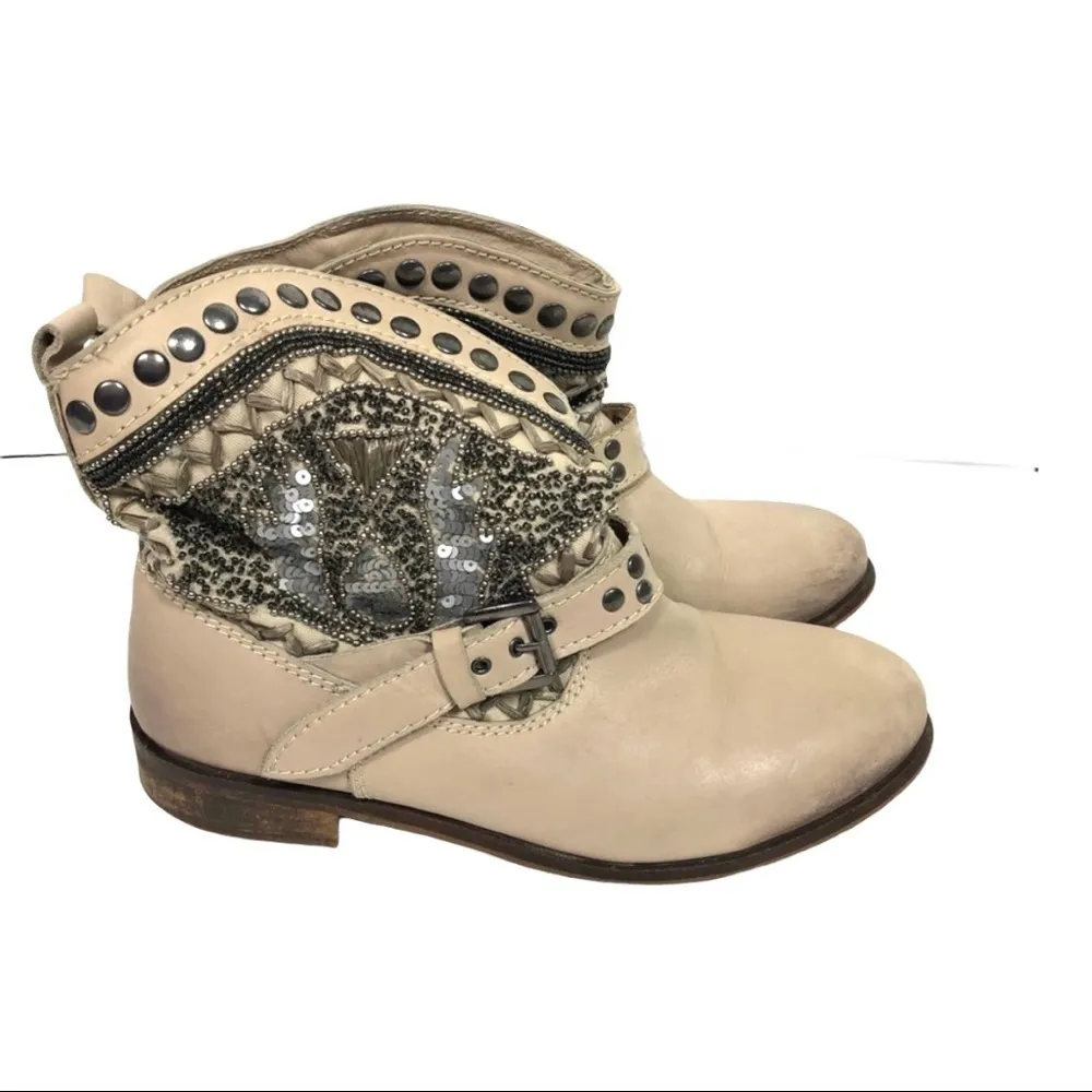 Naughty‎ monkey Lysandra sequin embellished ankle boots - Image 2