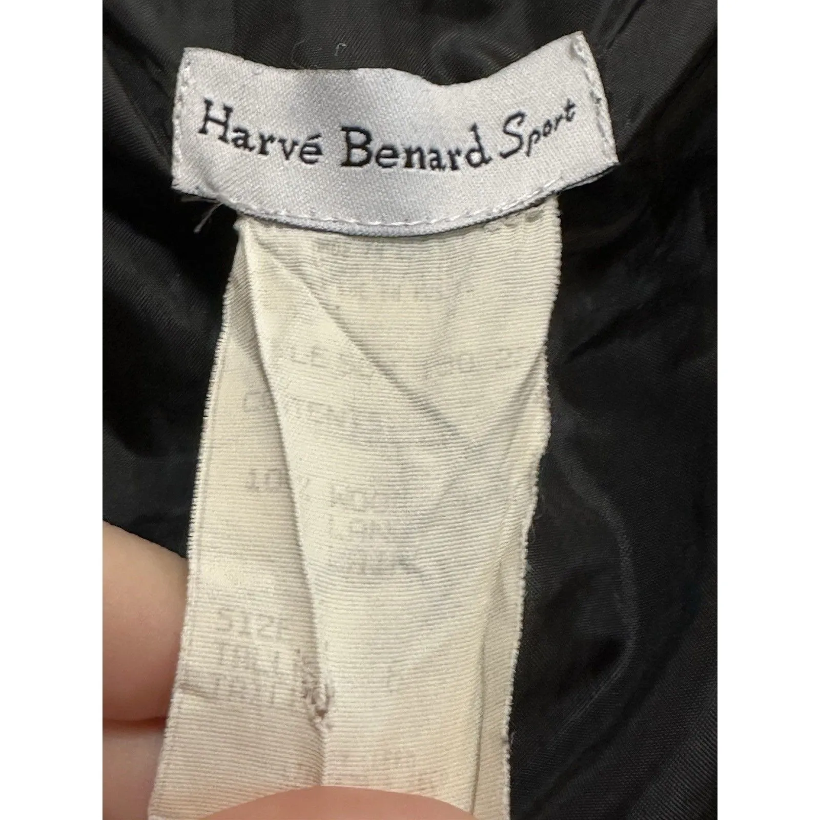 Vtg Harve Bernard Size 8 Jumper Dress  Brown Plaid Tweed 100% Wool Cottagecore - Image 2