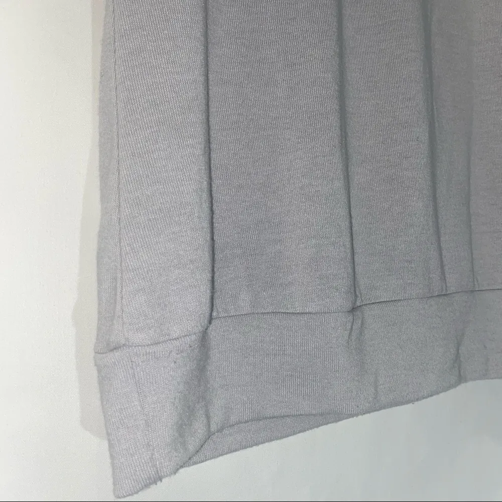 Timing Light Gray Short Sleeve Turtleneck Sweater Medium - Image 4