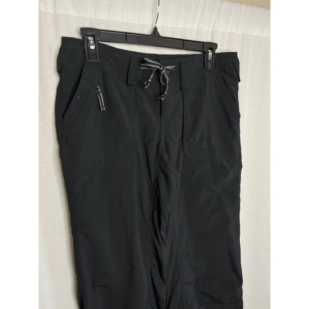 The North Face Size 2 Black Nylon Hiking Outdoor Pants Convertible - Image 3