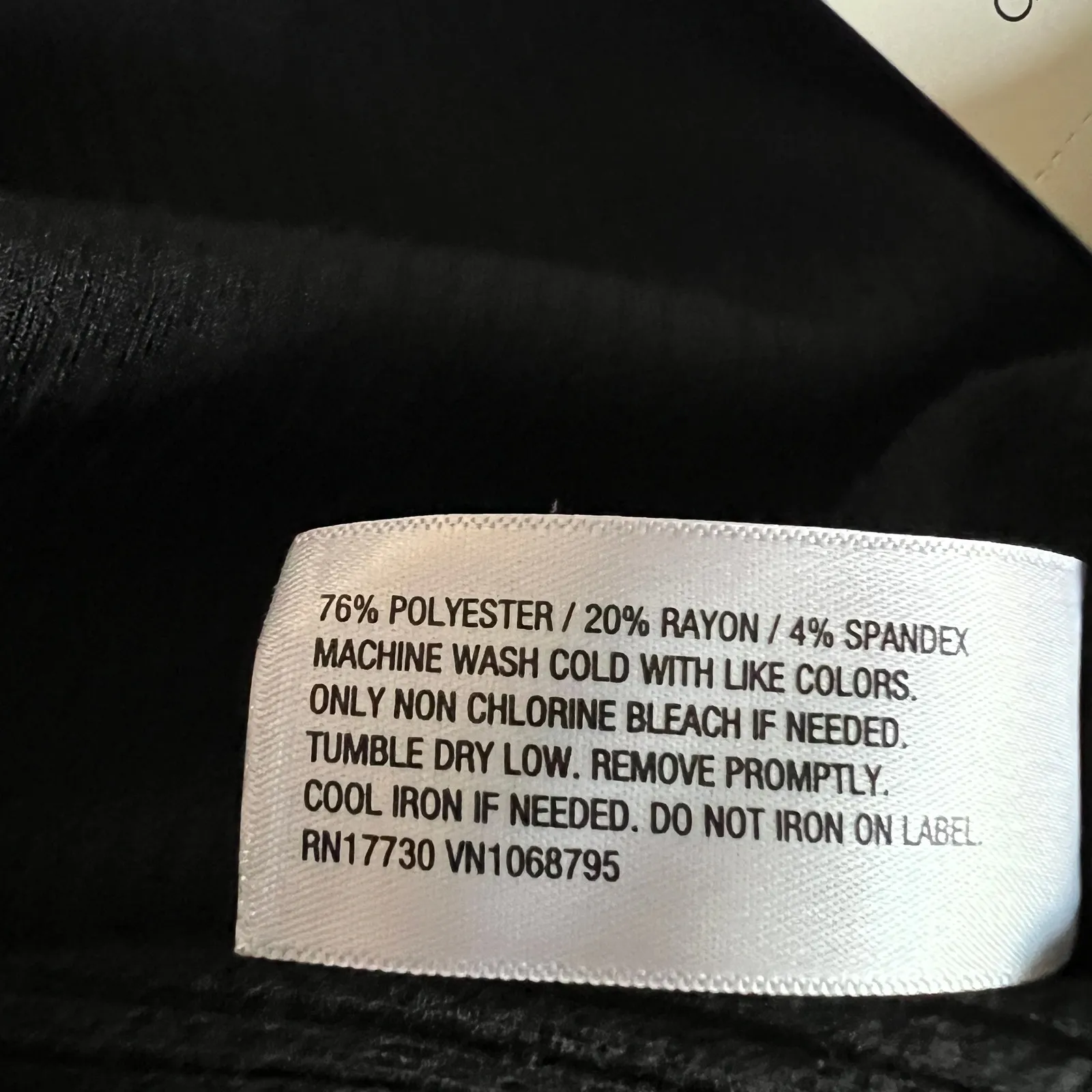 A New Day Women's Plus Size Black Slim Fit Long Sleeve Bodysuit - Size XXL - NWT - Image 4