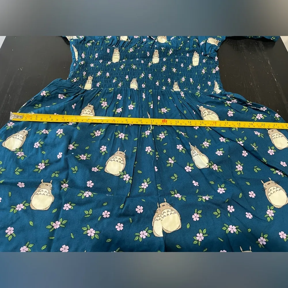 Studio Ghibli My Neighbor Totoro Floral Allover Print Romper - Image 8