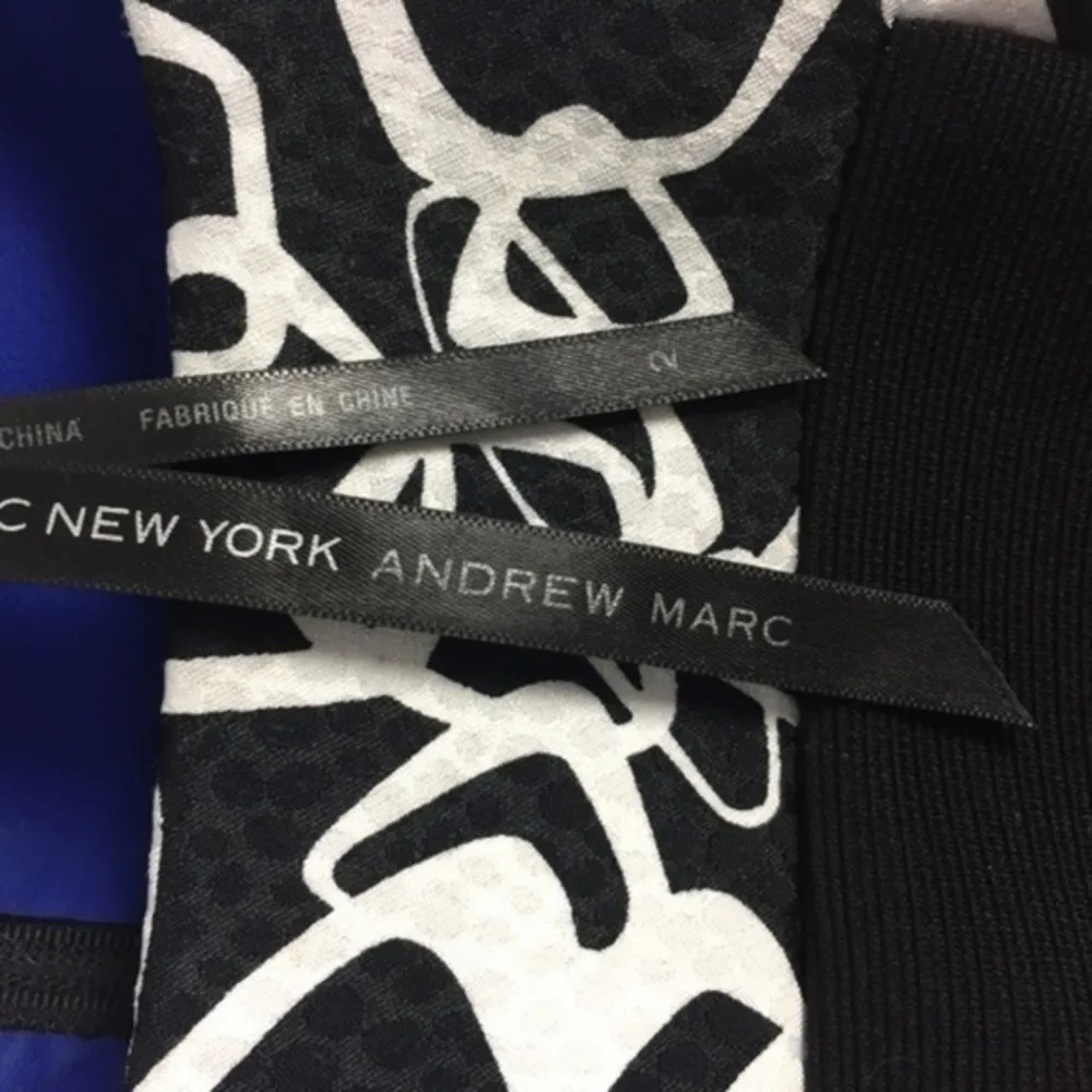 Marc New York Print Ribbed Panel Cap Sleeve Dress‎ Size 2 - Image 4