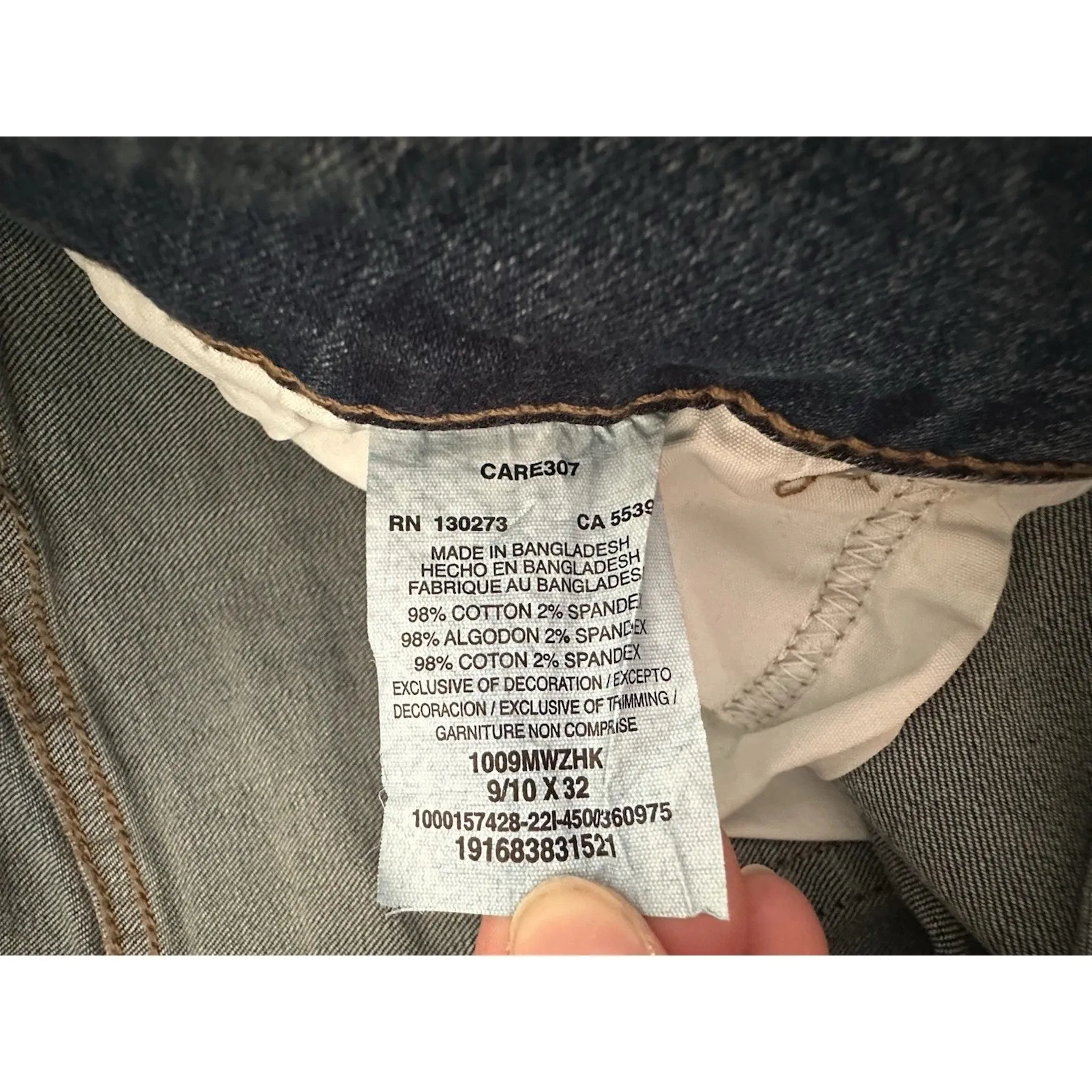 Wrangler Jeans Womens 9/10 x 32 Western Cowboy Straight Leg Blue Denim (34x31.5) - Image 7