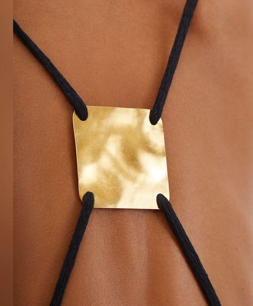 VIX Firenze Cleo One Piece, BRAND NEW, Size Large, $248 Black - Image 5