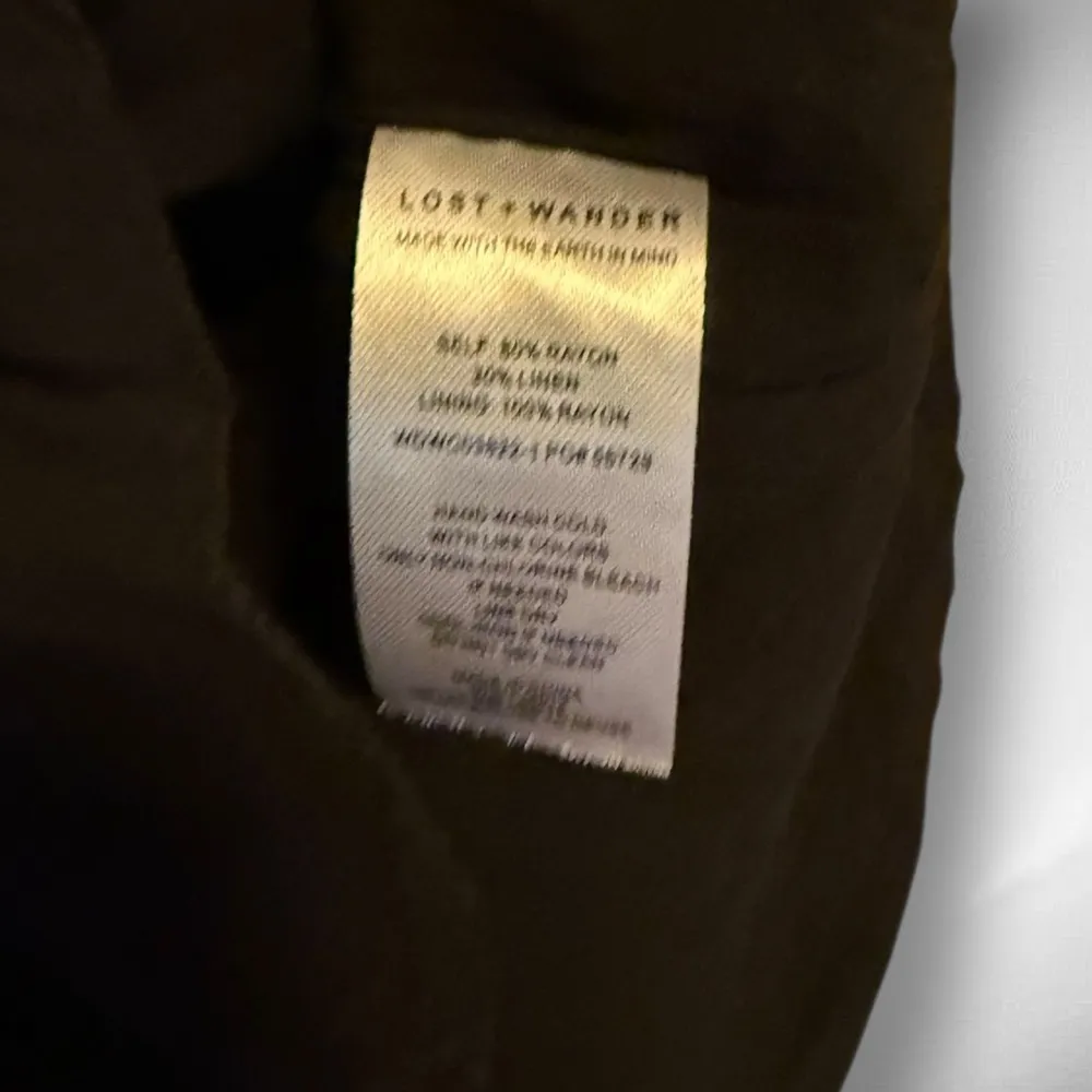 Lost + Wander Linen Blend Mini Dress nwot - Image 8