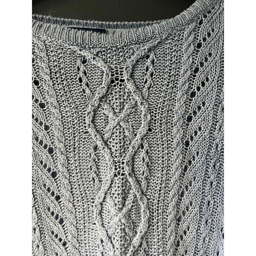 Polo Ralph Lauren Light Blue Knit Sweater - Size XL - Image 5