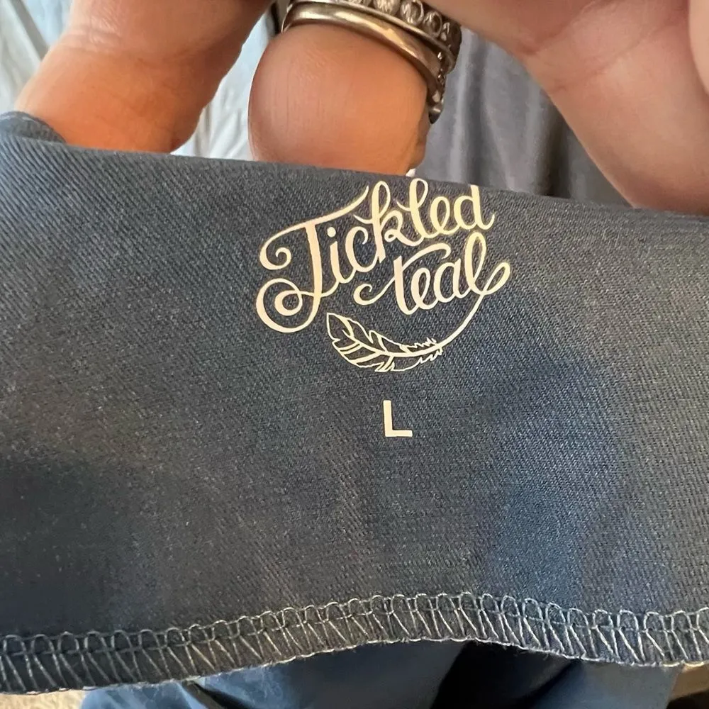 Tickled‎ Teal Dress - Image 6