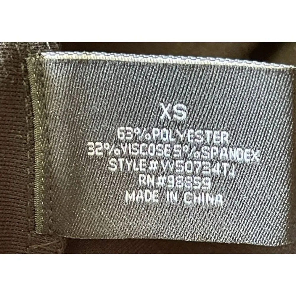 W118 by Walter Baker Black Peplum Top Size XS - Image 6