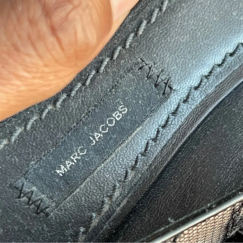 MARC JACOBS | Nude Flats with Floral Lace Overlay - Image 13