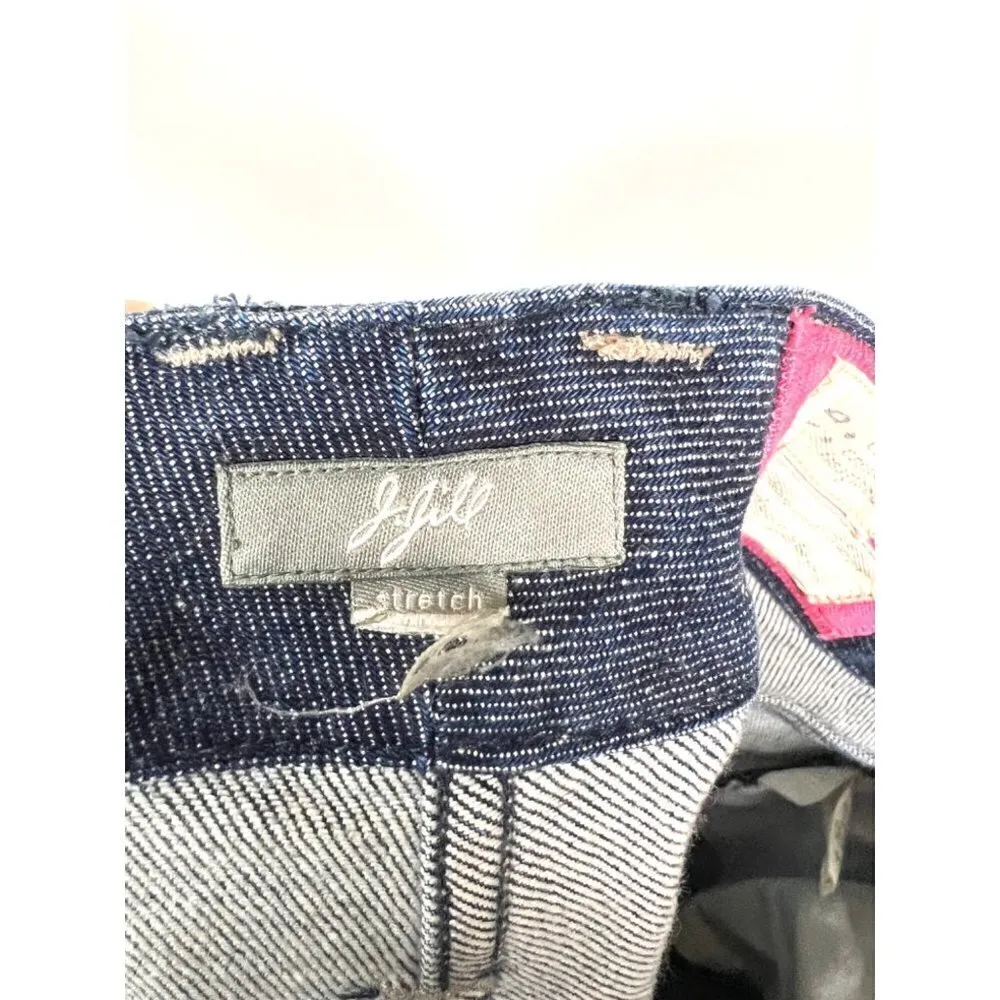 J. Jill floral embroidered jeans‎ Blue Size undefined - Image 6