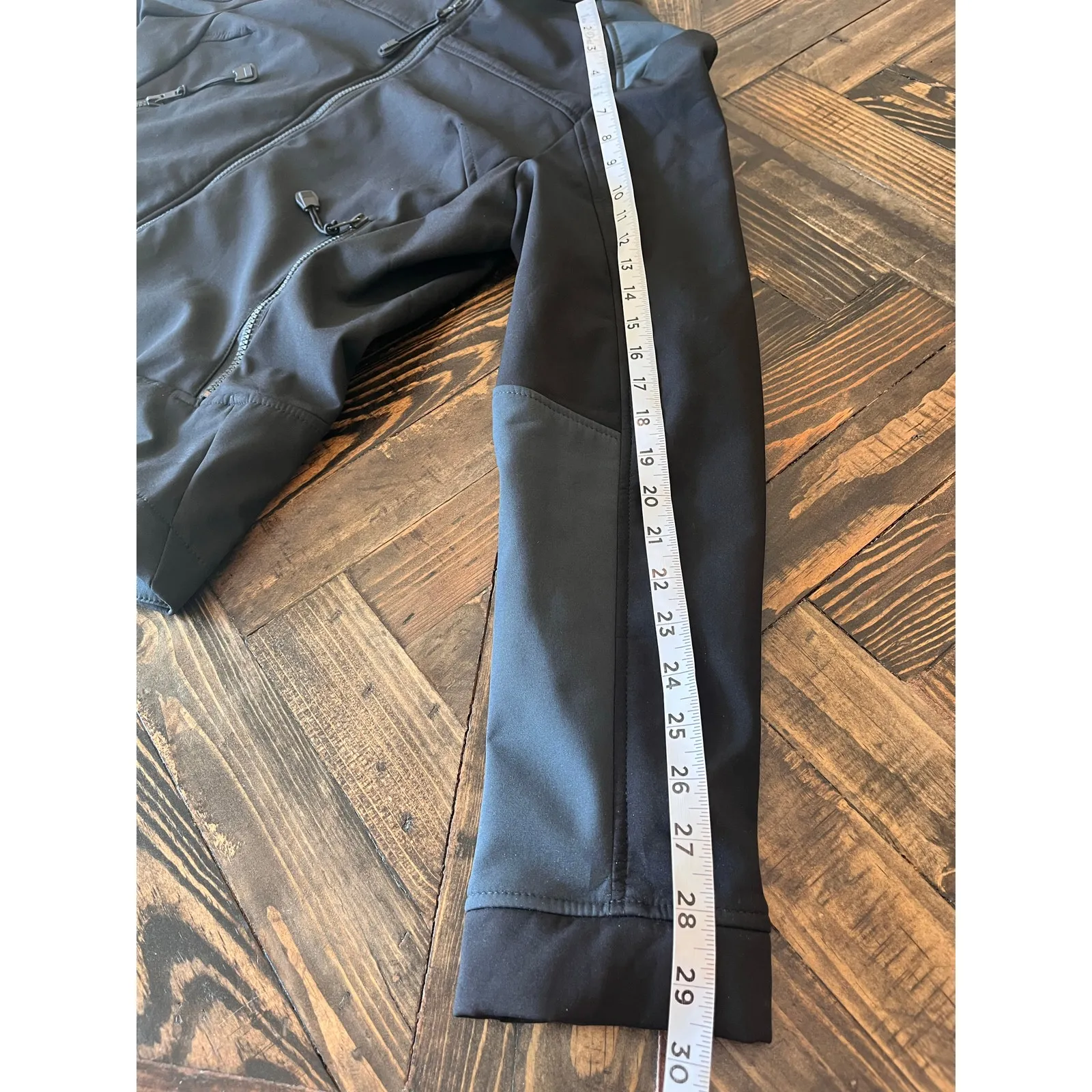 Cripple Creek Ranchwear Jacket Mens Large Black Softshell Zip Up Outdoor Coat - Image 6