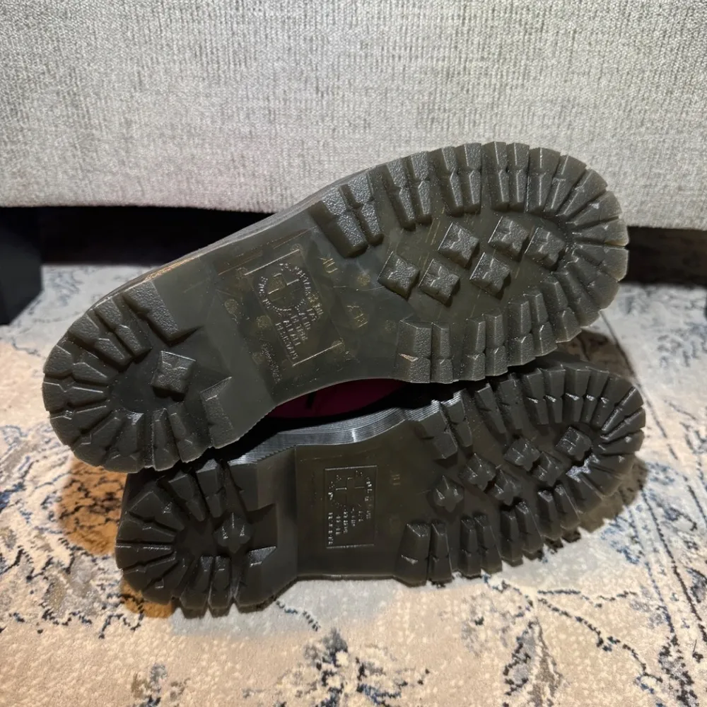 Dr Martens Jadon Lather Platform Pink - Image 10