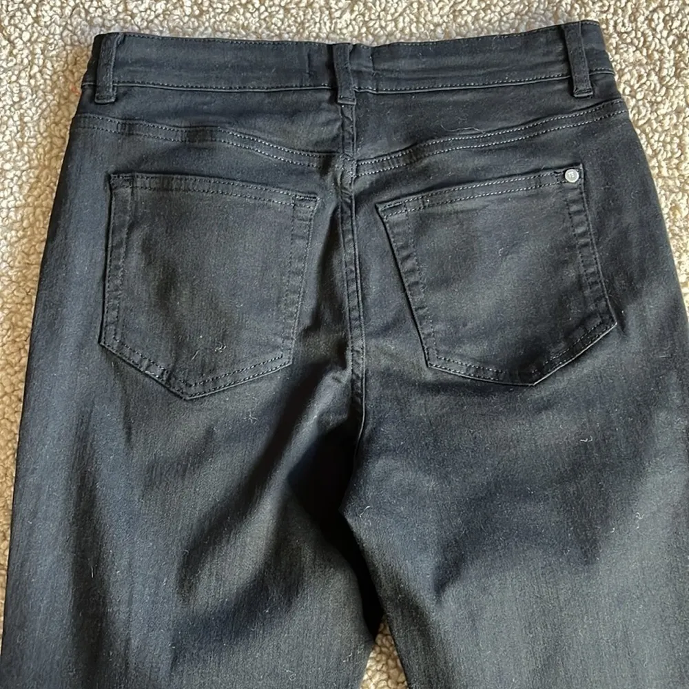 Ted baker London • alesiaa black skinny jeans with lace hem - Image 6