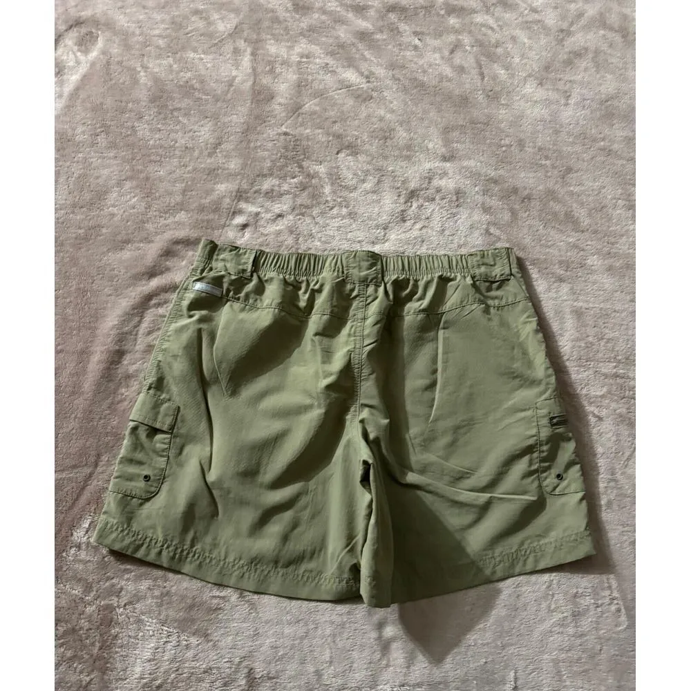 Columbia Women's Green Omni Shield Short Court Nylon Shorts Size M‎ - Image 5