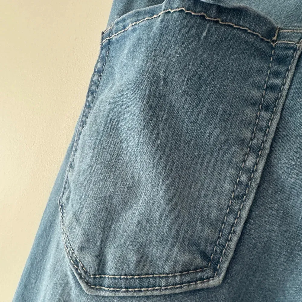 Tinseltown Denim Couture Light Wash Skinny Jeans Juniors Size 7 - Image 5