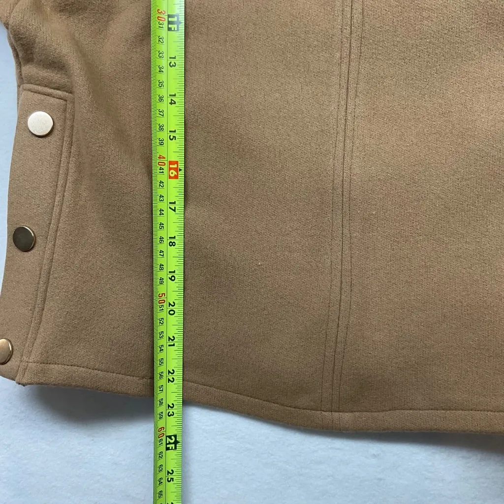 NWT ROSAE PARIS brown camel sweater Le DANY sold wool oversized 34 bust37 US2 - Image 9