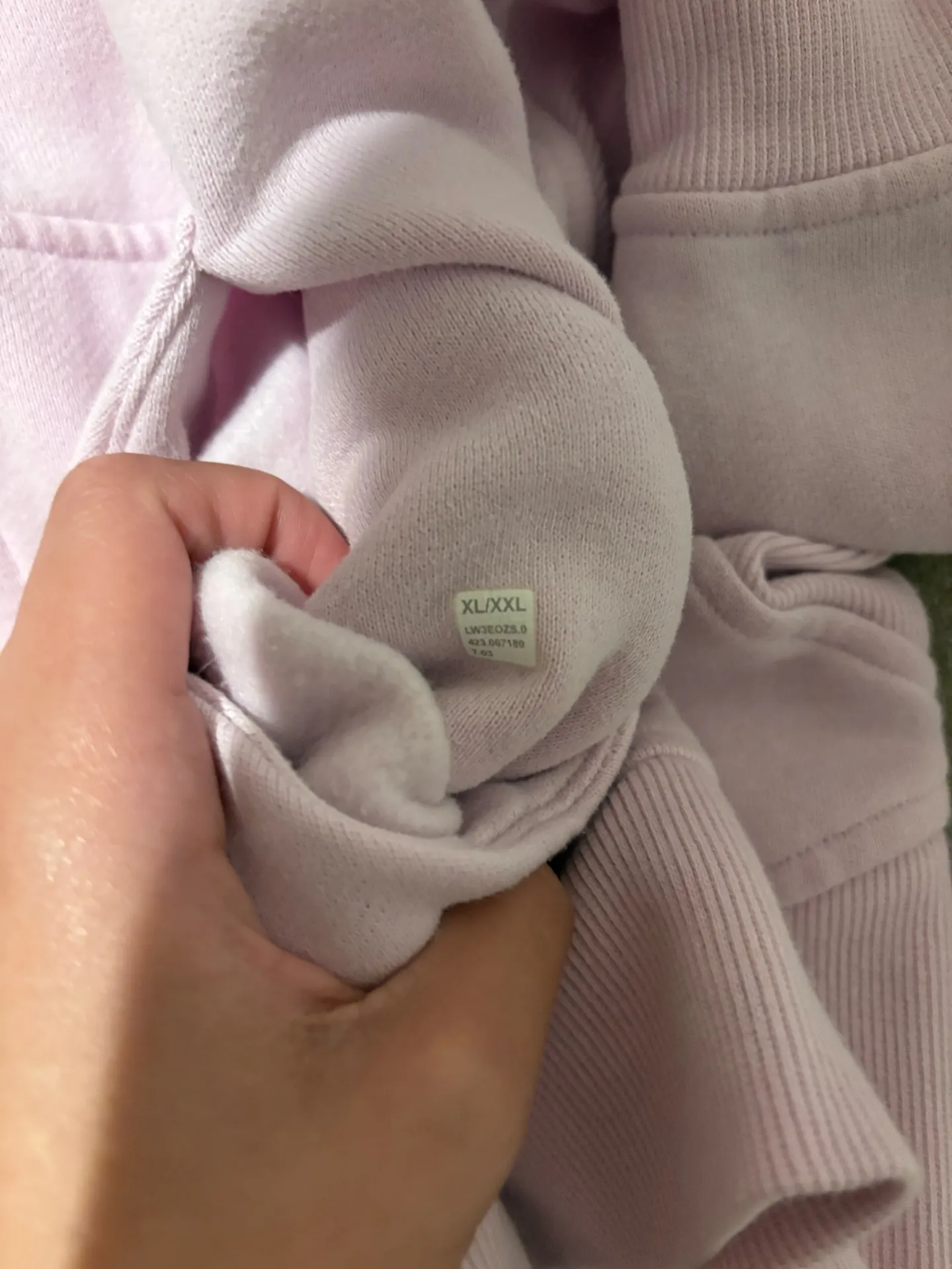 Lululemon Scuba Oversized Full-Zip Hoodie XL/XXL - Image 4